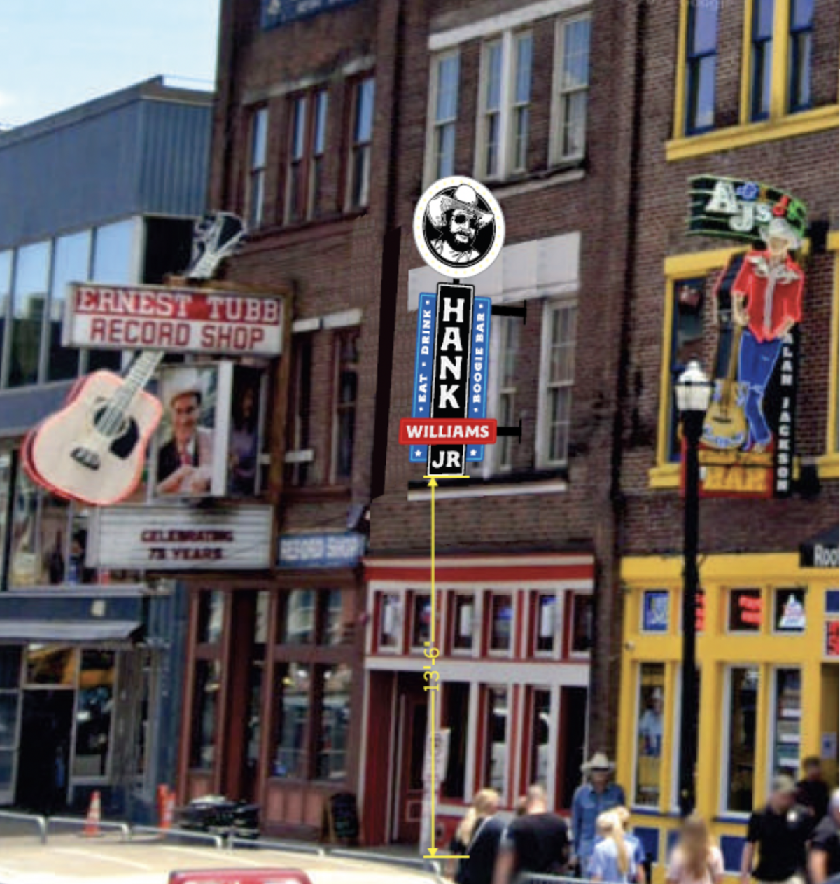 Hank Williams Jr. Concept Called Boogie Bar Coming to Lower Broadway